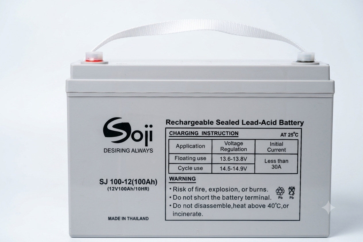Ắc Quy Soji 12V - 100Ah (SJ100-12)